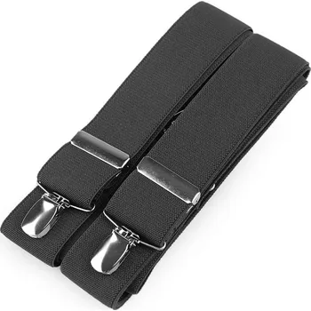 Kšandy Šle pánské široké 3,5 cm délka 120 cm typ X - 52 šedá