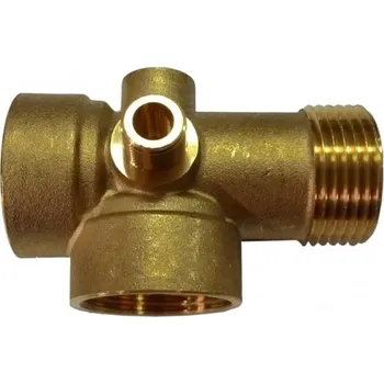 Domácí vodárna Tvarovka 5-cestná, mosazná, 1", 91mm, k domácím vodárnám