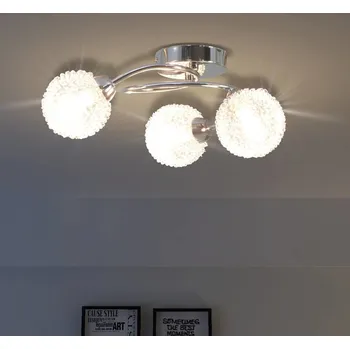 vidaXL Stropní svítidlo se 3 LED žárovkami G9 120 W [50487]