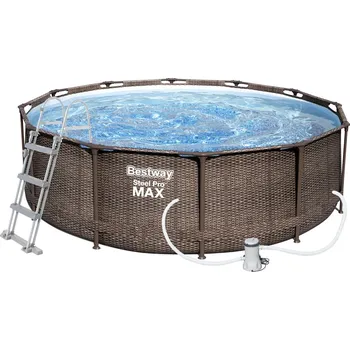 Bazén Bestway Bazén Steel Pro Max Rattan 3,66 x 1 m - 56709