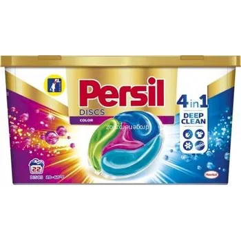 Kapsle na praní Persil Discs prací kapsle color box 22ks