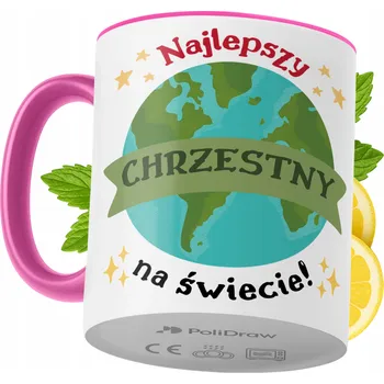 Hrnek Polidraw Hrnek Polidraw Pro Kmotra jako Dárek, keramika 330 ml