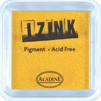 Dětské razítko Razítkovací inkoust Aladine Izink žlutý