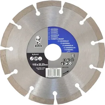 Řezný kotouč Kotouč diamantový Atlas Universal 115×22 mm