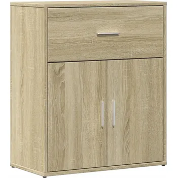 Komoda Skříňka dub sonoma 60 x 31 x 70 cm, materiál dřevotříska