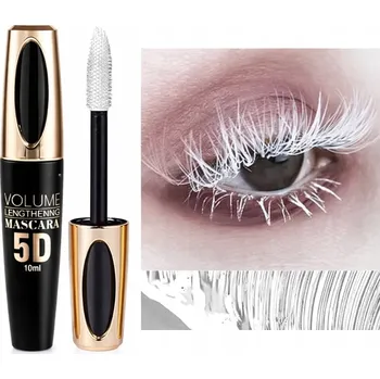 Řasenka Řasenka s hedvábnými vlákny | 5D technologie | Bílá