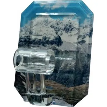 Držák na ručník Háček samolepící QF typ 10, plast, hory, 1ks