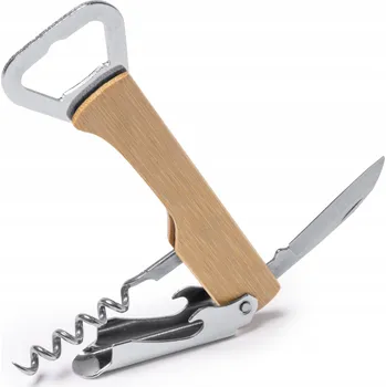 Otvírák Ekologický otvírák na víno s bambusovou rukojetí a nerezové oceli