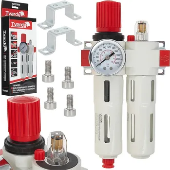 Filtrace vody Geko Blok přípravy vzduchu: filtr, odlučovač vody, olejovač 1/4" (20)