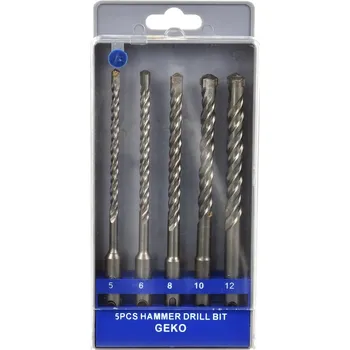Vrták Geko Sada vrtáků SDS Plus 5–12 mm, 5 ks (50)