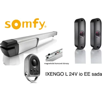 Pohon brány SOMFY IXENGO L 24V io EE sada