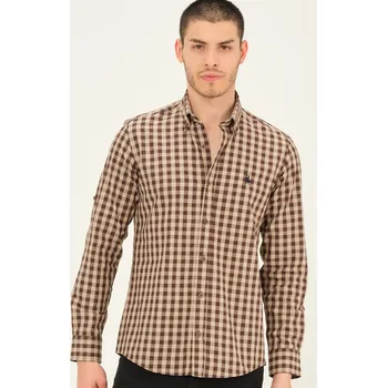 Pánská košile Pánská košile dewberry dewberry krémová 1876386