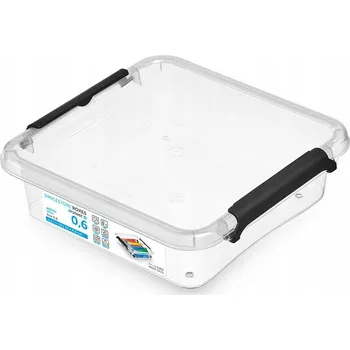 Úložný box Malá Plastová Nádoba na Drobnosti 0,6L