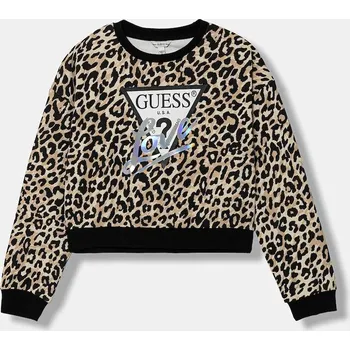 Oblečení a móda Dětská bavlněná mikina Guess J6RQ04.KA6R4.PPY2 béžová 80X, vel. 122-125