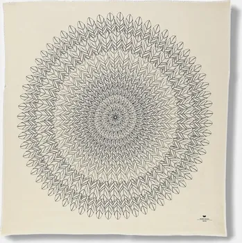 Šátek Šátek s příměsí vlny Weekend Max Mara AEDUCATA 2615541134600 béžová 80X, vel. ONE SIZE