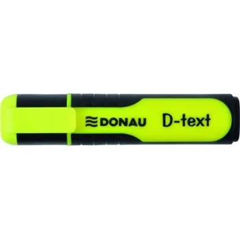 Zvýrazňovač Zvýrazňovač Donau D-Text žlutý Donau