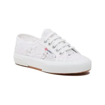 Dámské tenisky Plátěnky Superga 2750 Macrame S81219W Bílá 39_5
