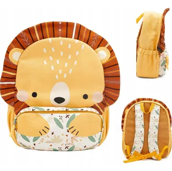 Městský batoh Bavlněný Školní batoh Dino SASSI pro děti, velký, 11 l, PRVNÍ TŘÍDA