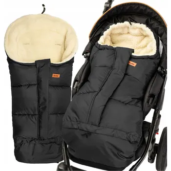 Fusak TEPLÝ FUSAK Z VLNY DO HLUBOKÉHO KOČÁRKU, SPORTOVNÍHO KOČÁRKU, KORBIČKY A SÁNÍ