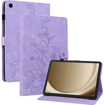 Příslušenství pro tablet VSECHNONAMOBIL 131412 ART LILY Flipové pouzdro pro Samsung Galaxy Tab A11+ fialové
