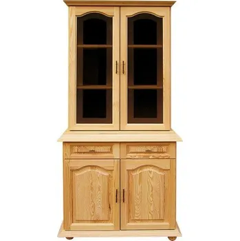 Příborník a kredenc Dřevěný RETRO Příborník VENEZIA VZ-008, masiv borovice