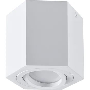 Stropní svítidlo přisazené Polux 10 W GU10 10 cm bílé