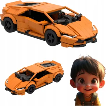 ostatní stavebnice LAMBORGHINI HURACAN EVO SBĚRATELSKÁ SADA STAVEBNÍCH KOSTEK 327 Ks