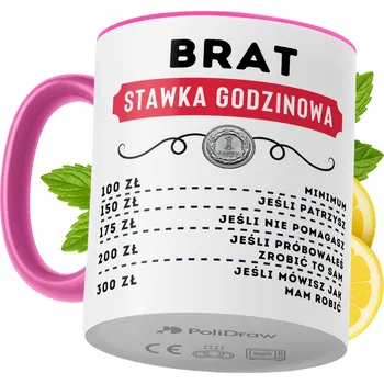 Hrnek Polidraw Hrnek Polidraw pro bratra keramika 330 ml