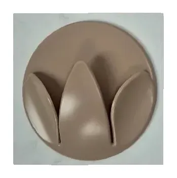 Věšák Háček samolepící QF typ 9, plast, béžová, 1ks