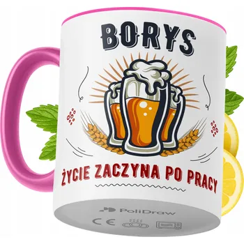 Hrnek Polidraw Hrnek Polidraw Pro Borise keramika 330 ml