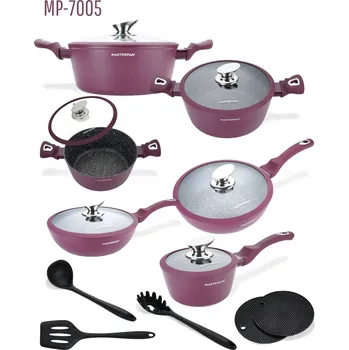 Sada nádobí Sada hrnců Masterpan z hliníku o velikosti 15 ks.