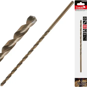 Příslušenství k nářadí Geko Zlaté vrtáky do kovu, délka 5,5 x 205 mm, HSS DIN1869 (50/100/200)