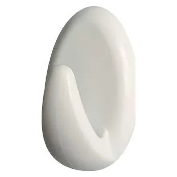 Věšák Háček samolepící QF typ1, plast, šedý, 2ks