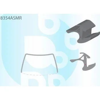 Autosklo PILKINGTON Bauset (lišta) čelního okna AS 8354ASMR