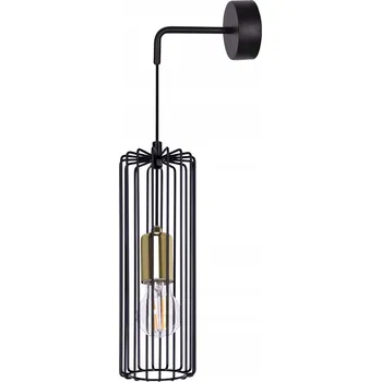 Nástěnné svítidlo Nástěnné svítidlo Kaja černé, žluté E27 50 W