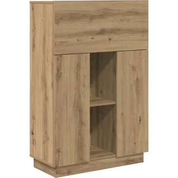 Psací stůl Psací stůl dub řemeslný 71,5 x 31,5 x 106,5 cm s policemi