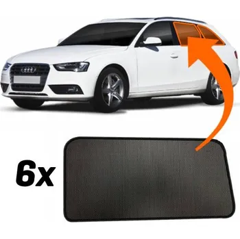 Stínítko do auta Sluneční clony Audi A4 B8 Kombi - Kompletní sada