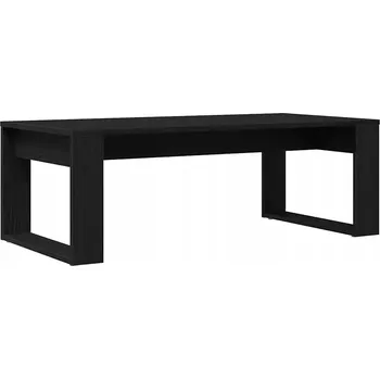 Konferenční stolek Konferenční stolek obdélníkový černý dub 102 x 50 x 35 cm