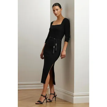 Dámské šaty Šaty Lauren Ralph Lauren 200978539 černá 99X, vel. L