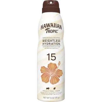 Přípravek na opalování Sprej na opalování s filtrem SPF 15 HAWAIIAN TROPIC 170 g