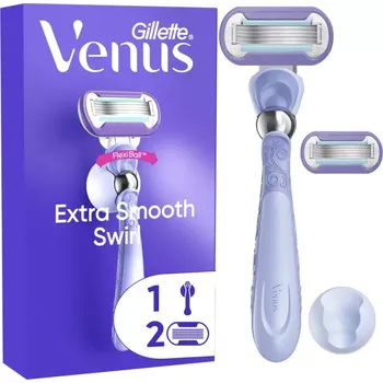 Epilátor Gillette Venus Extra Smooth Swirl strojek + 2 hlavice