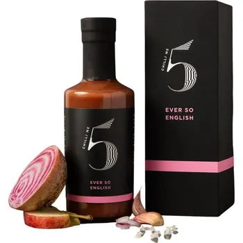Gurmánská chilli omáčka EVER SO ENGLISH 200 ml, Chilli No5
