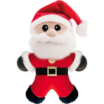 Hračka pro psa MILK&PEPPER Plyšová hračka vánoční Santa pro psy
