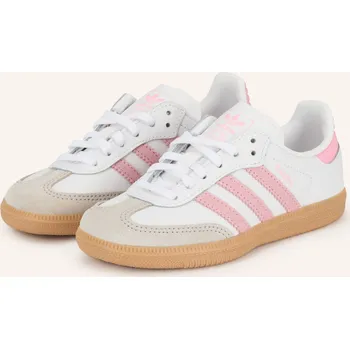 Dámská obuv Adidas Originals Dívčí Tenisky Samba Og C, bílá / růžová /...