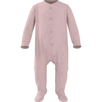 Kojenecký overall lupilu® Dětský overal na spaní s BIO bavlnou (růžová, 74/80)