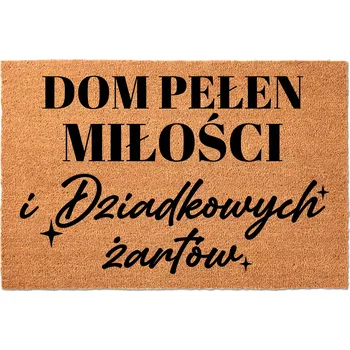 Rohožka KOKOSOVÁ VSTUPNÍ ROHOŽKA DÁREK PRO BABIČKU DĚDEČKA, DĚDEČKOVY VTIPY