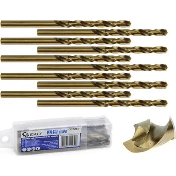 Příslušenství k nářadí Geko Kobaltové vrtáky HSS do kovu 5 mm (10/770)