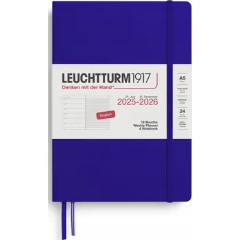 Diář Akademický diář 2026 A5 Leuchtturm1917 modrý