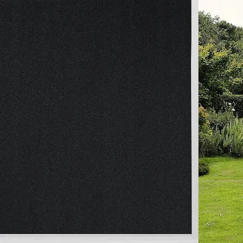 Okenní fólie Samolepicí zatemňovací okenní Fólie s UV ochranou, 90x200 cm, černá