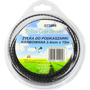 Geko Vlasec pro vyžínačku, vroubkovaný, 2,4 mm x 15 m (20/80)